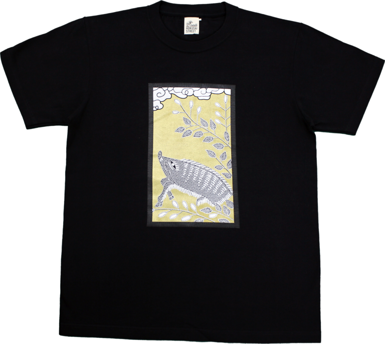 花札Ｔシャツ　萩に猪