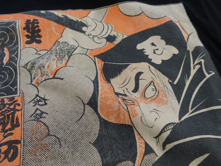 忍者柄Ｔシャツ