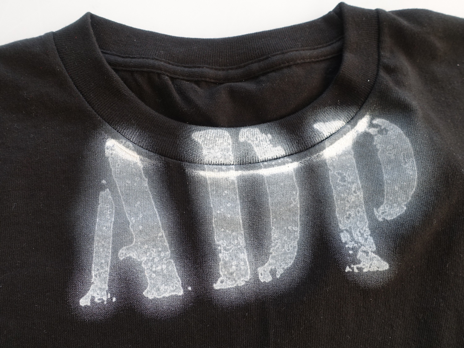 ステンシル調プリントのテスト