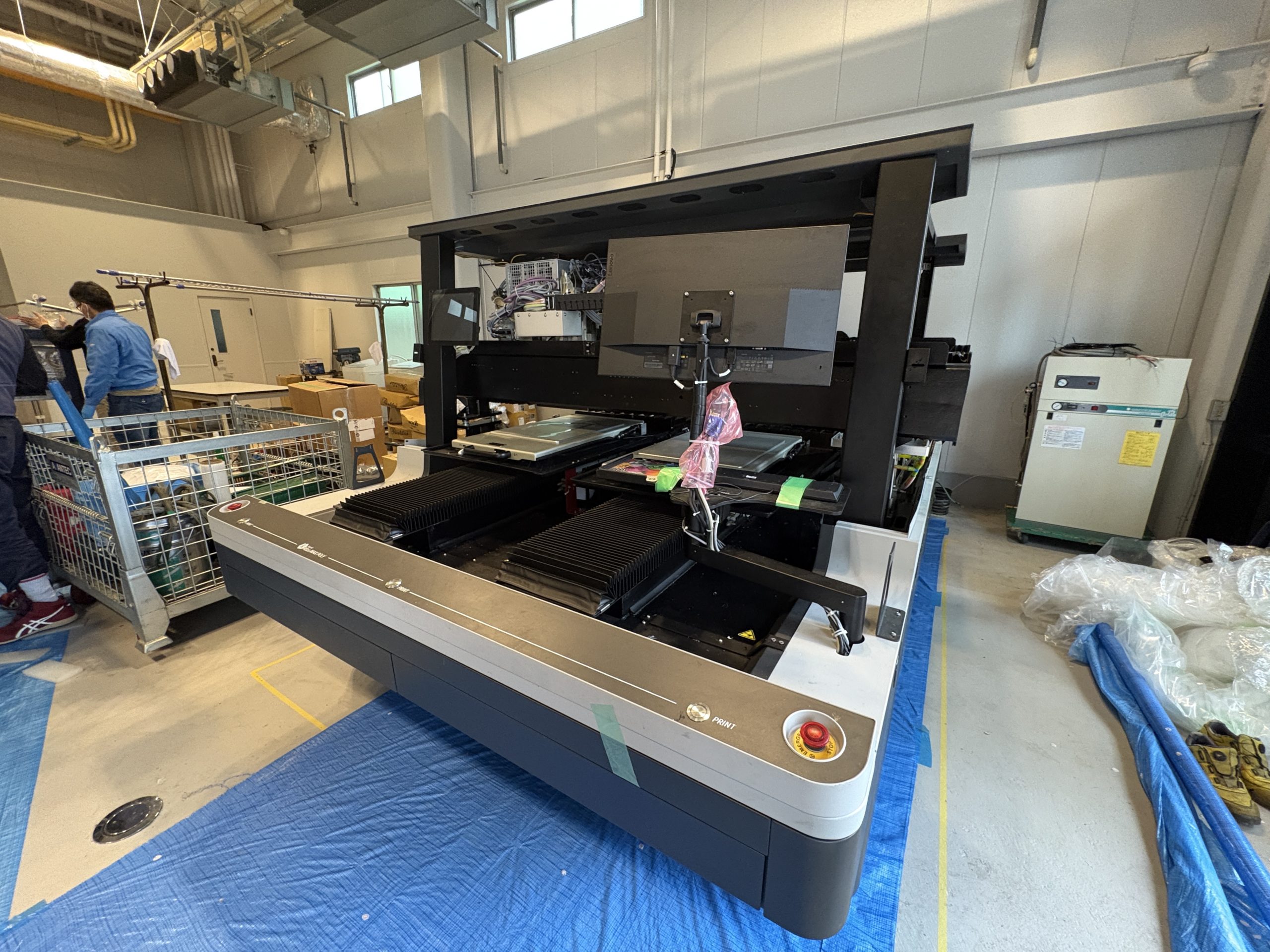松戸工場に【新】プリンター導入します。