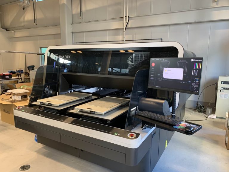 新プリンター【Kornit Atlas MAX POLY】導入