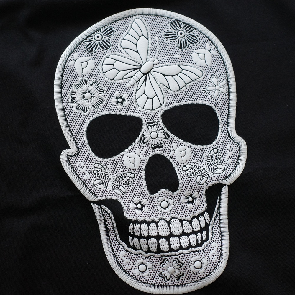 レース調プリント